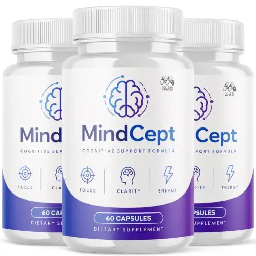 Mindcept Natural Gut–Brain Cognitive Support Supplement
